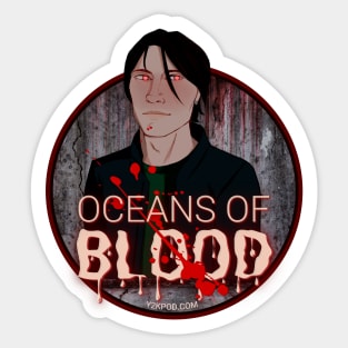 Johnno - Oceans of Blood Sticker